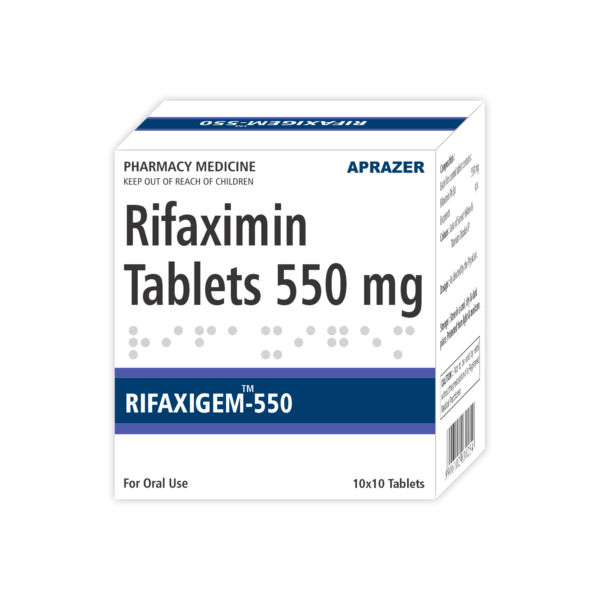 Rifaximin 550gm tablet