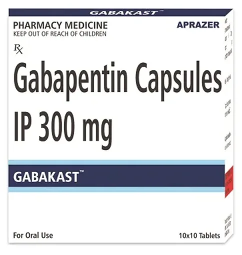Gabakast 300mg Gabakast 300mg , Gabapentin Capsules