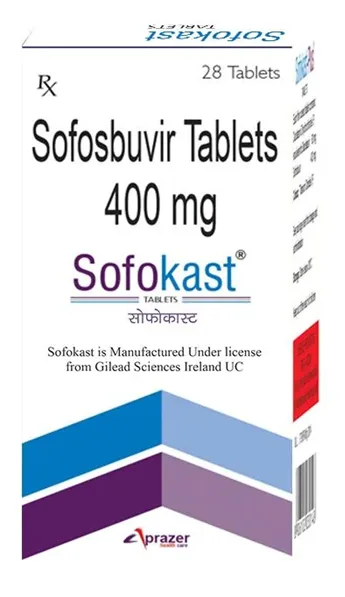 Sofokast 400mg Sofokast 400mg - Sofosbuvir Tablets