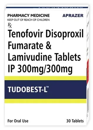 Tudobest-L - Tenofovir Disoproxil Fumarate & Lamivudine Tablets