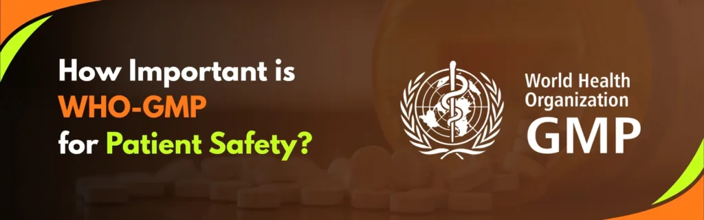 How Important is WHO-GMP for Patient Safety?