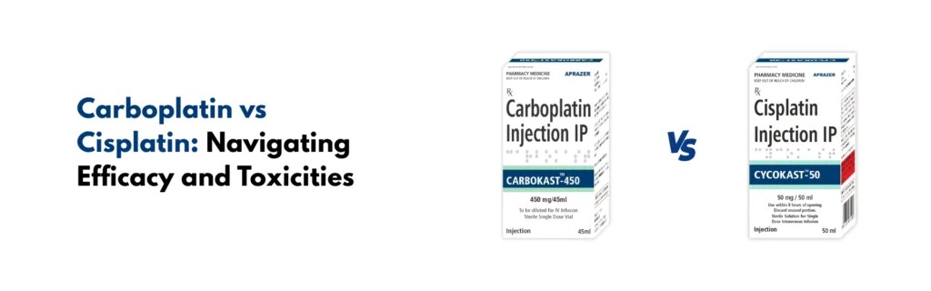 Carboplatin vs Cisplatin: Navigating Efficacy and Toxicities